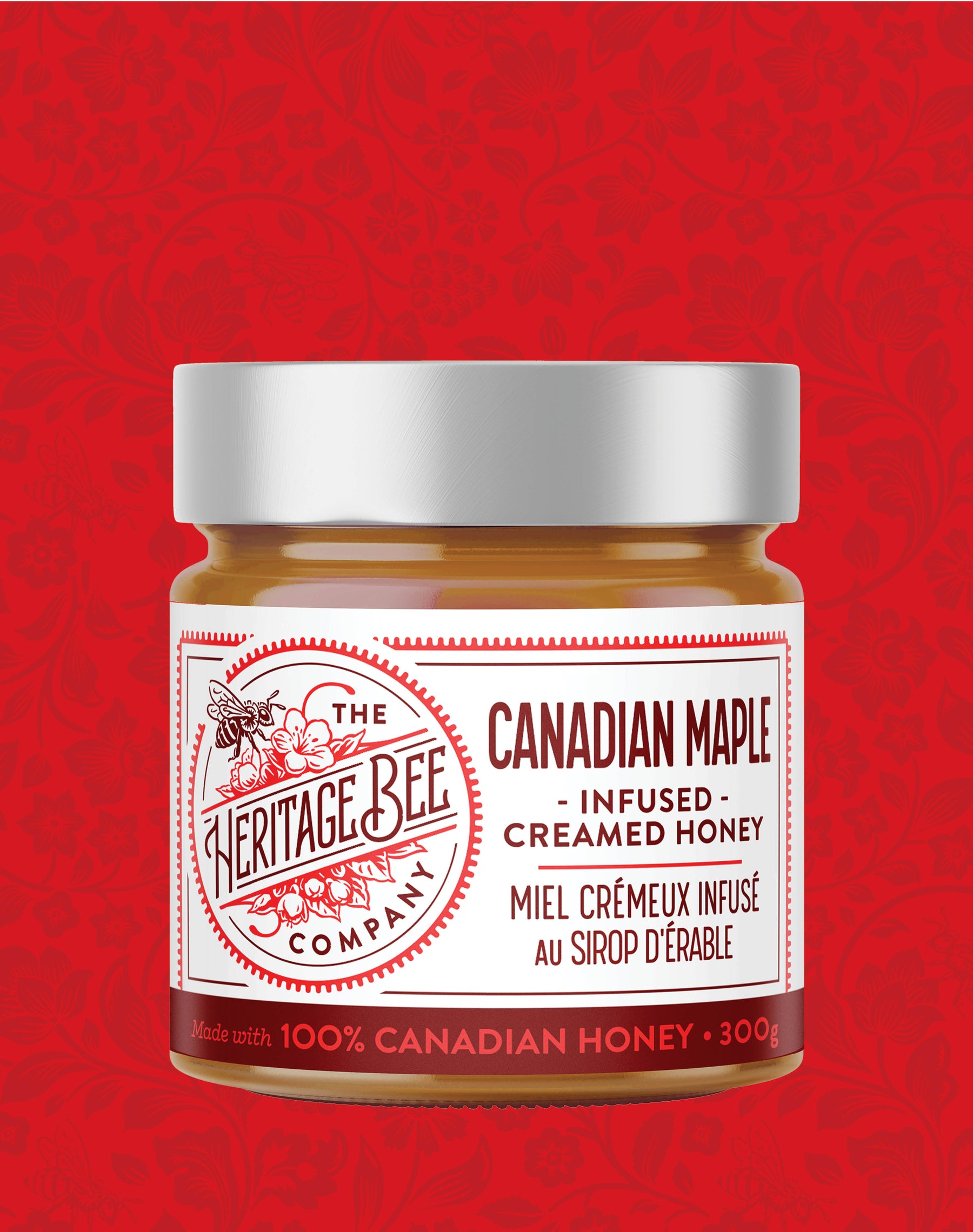 Canadian Maple Creamed Honey
