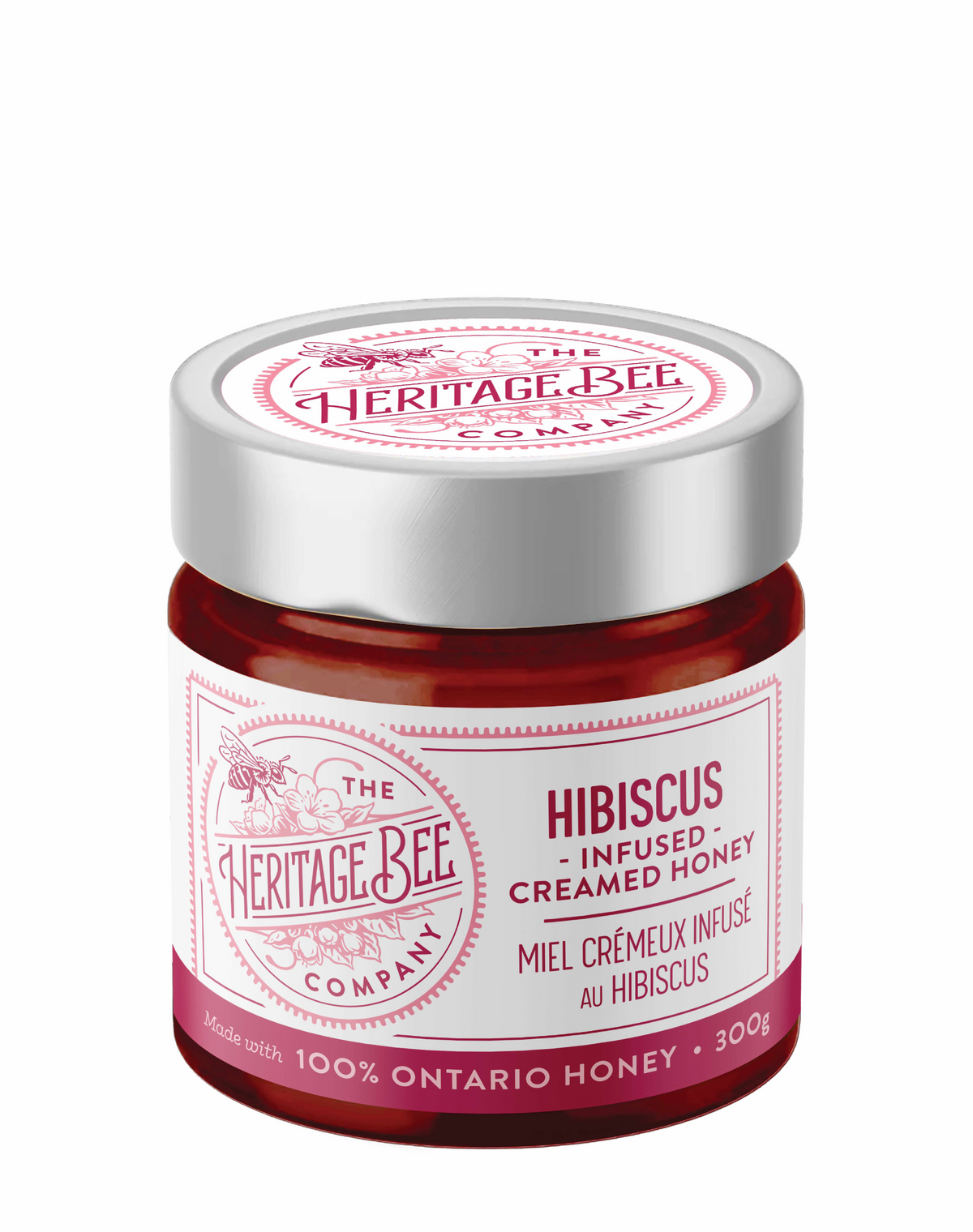 Heritage Bee Co Hibiscus Creamed Honey