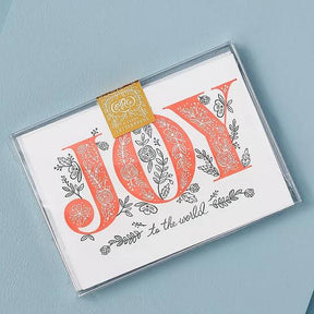 Joy to the World Holiday Greeting Card