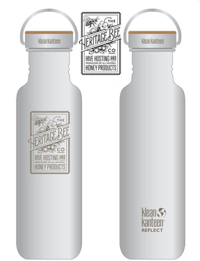 Stainless Steel Water Bottle by Klean Kanteen - Heritage Bee Co.